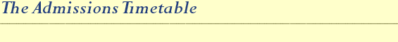 timetable head